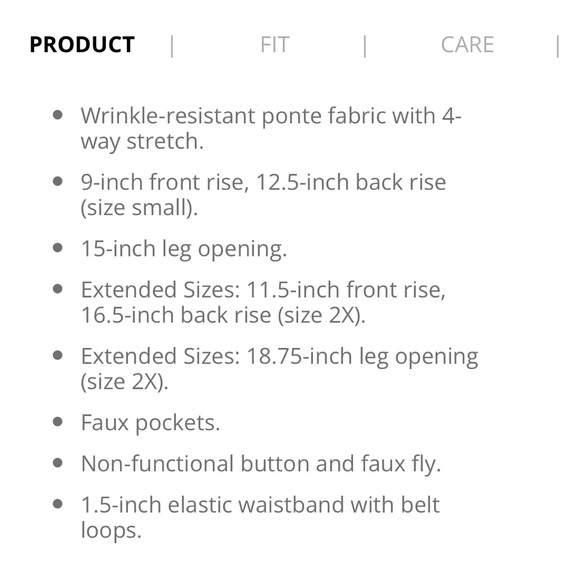 Betabrand Straight Leg Classic Dress Pant Yoga Charcoal - Picture 2 of 4